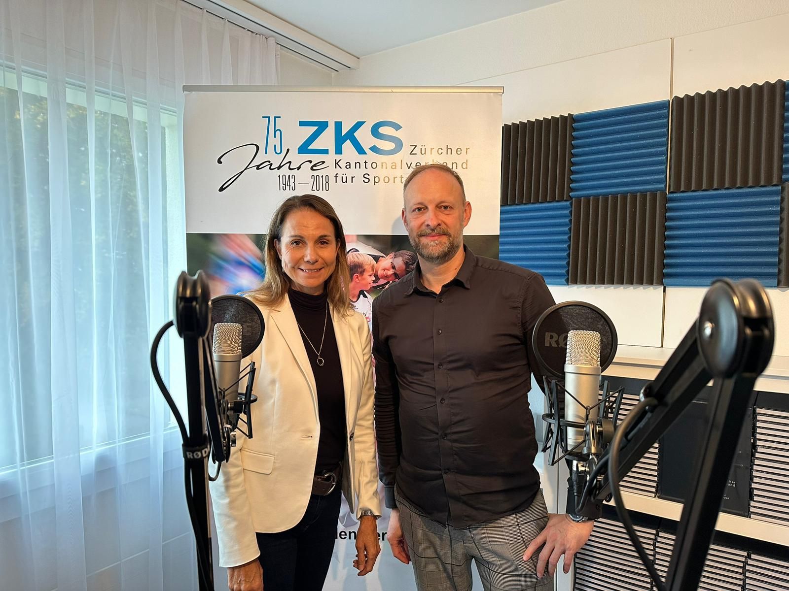 Podcastaufnahme mit Regula Sp&auml;ni und Mike Schwede, Folge 11